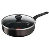 Image de Tefal Easy Cook & Clean Sauteuse 24 Cm + Couvercle En Verre, Non Induction, Revetement Antiadhésif, Fabriqué En France B5543202
