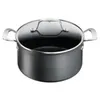 Image de Faitout et couvercle Tefal Unlimited Premium 24 cm Gris