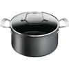 Image de Faitout 24cm 5l + Couvercle En Verre Unlimited Premium Gris