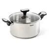 Image de Faitout Tefal Emotion 24 cm + couvercle en verre Inox