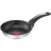 Image de Tefal Emotion poêle 18cm (E3000104), acier inoxydable, revêtement antiadhésif - PTFE, Poêle + casserole, Gris, Argent