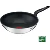 Image de TEFAL E3091904 PRIMARY poele wok inox avec revetement anti-adhésif 28 cm compatible induction