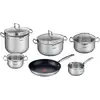 Image de Tefal Set de gobelets G732SA55, Poêle + casserole, Argent