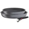 Image de Tefal L3969102, Poêle + casserole, Noir