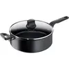 Image de Tefal Hard Titanium PRO Schmorpfanne, Poêle + casserole, Noir