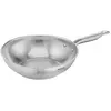 Image de Tefal Poêle wok Virtuoso 28 cm, idéale pour faire revenir les aliments, passe au four et au lave-vaisselle, Poêle + casserole, Argent