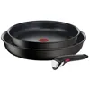 Image de 2 Unités de Poêle Tefal INGENIO 3PIEZAS Noir Aluminium