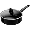 Image de Tefal Casserole avec couvercle Renew Black On 24 cm, Poêle + casserole, Noir