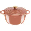 Image de Cocotte en fonte d'aluminium Tefal Air Soft Light CO24 24 cm Terracotta