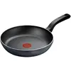 Image de Tefal H05604, Poêle + casserole, Noir