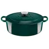 Image de Cocotte fonte ovale Tefal E2760604 Vert forêt