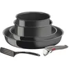 Image de Casserolies Tefal Lot 6 pieces Ingenio Renew L2609602 Gris anthracite