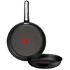 Image de Tefal P0009553, Set de poêles et de casseroles, Noir