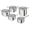 Image de Tefal E529SA25, Set de poêles et de casseroles, Argent