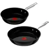 Image de Tefal G22290, Set de poêles et de casseroles, Noir