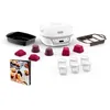 Image de Machine à gâteaux Tefal Cake Factory Délices Silver Maxi Pack KD812110 1100 W Blanc et Argent