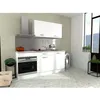 Image de Cuisine complète OSLO - L 180 cm - Blanc Mat - Plan de travail inclus