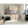Image de Cuisine complète OSLO EKIPA 180 cm chêne plan de travail four réversible + meuble haut 120 cm