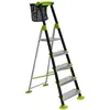 Image de Escabeau alu 5 marches rivetées hauteur d'accès 3 m GARDEN STEP Centaure