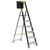 Image de Escabeau alu 6 marches rivetées hauteur d'accès 3,20 m GARDEN STEP Centaure