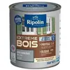 Image de Ripolin Peinture Bois Satin Haute Protection 10 Ans Qui Protege Et Magnifie Vos Bois - Gris Bouleau