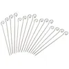 Image de Lot de 16 brochettes en inox 21 cm Fackelmann BBQ Edition