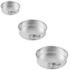 Image de Set de 3 moules à manqué à charnière 18,5 cm + 26 cm + 28 cm Zenker Silver
