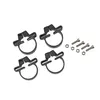 Image de Lot de 4 colliers Arista gris, H.3 x P.15 cm