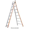 Image de Tubesca - Echelle transformable Alu 2x10 échelons Haut. accès 5,82m - PRONOR TUBESCA COMAB