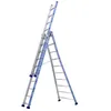 Image de Tubesca - Echelle transformable 3 plans 3x10 échelons Ht d'accès maxi 7,76m - Platinium TU
