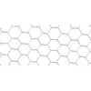 Image de Grillage métallique triple torsion "Galvanex 25" - 1 x 10 m/25 x 0,8 mm