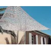 Image de Filet d'ombrage bicolore Sahara Blanc et Gris - 2,4 x 3 m