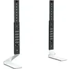 Image de Paire de pieds Erard Fit-Up L Noir et Argent pour TV 20-50"