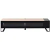 Image de Meuble TV Erard Naga 2000 Nordic Beige et noir + Trappe de rangement + Chargeur 4 USB pour TV 40-85’’