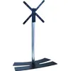 Image de ITB Solution LUX-UP 1050 L - Pied (colonne, support) - pour écran plat - acier - revêtement noir poudré, chrome avec revêtement en poudre - Taille d'écran : 30"-52" - posé sur le sol