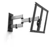 Image de Erard Wandhalterung 40 - 80", schwarz, Aluminium (Mur, 35 kg, 40" - 80"), Support mural pour TV, Noir