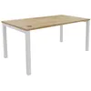 Image de Bureau Droit Astro Arche 160x80 Cm Chêne Vieilli/blanc