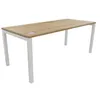 Image de Bureau Droit Astro Arche 180x80 Cm Chêne Vieilli/blanc