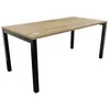 Image de Bureau Droit Astro Arche 160x80 Cm Chêne Vieilli/noir
