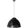 Image de Suspension Dock Xxl à60 Cm Dôme En Métal Noir Mat