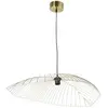 Image de Suspension Leaf Ø80 En Métal Filaire Laiton