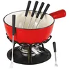 Image de Service à fondue 6 fourchettes rouge Tableandcook DSBRGSAF20
