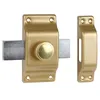 Image de Verrou SUPER-SURETÉ cuirasse bouton sans bille bronze - BRICARD - 3378.000