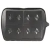 Image de Jeu de plaques Premium Gaufres Lagrange pour 4 gaufrettes 010222 Noir