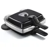 Image de 39121 gaufrier 1000 w 230 v aluminium noir