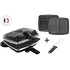 Image de Gaufrier Super 2 + Croque Monsieur - Lagrange - Noir - Fonte