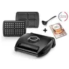 Image de Gaufrier et croque-monsieur Lagrange 089004 1700 W Noir