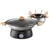 Image de Lagrange Fondue 900 W, Set à fondue, Noir, Marron, Argent