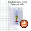 Image de Cahier travaux pratiques polypro 24x32 96p seyes/uni 90g calligraphe