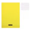 Image de Cahier - A4 (21x29,7cm) - Petits carreaux - 96 pages - Polypro - Jaune